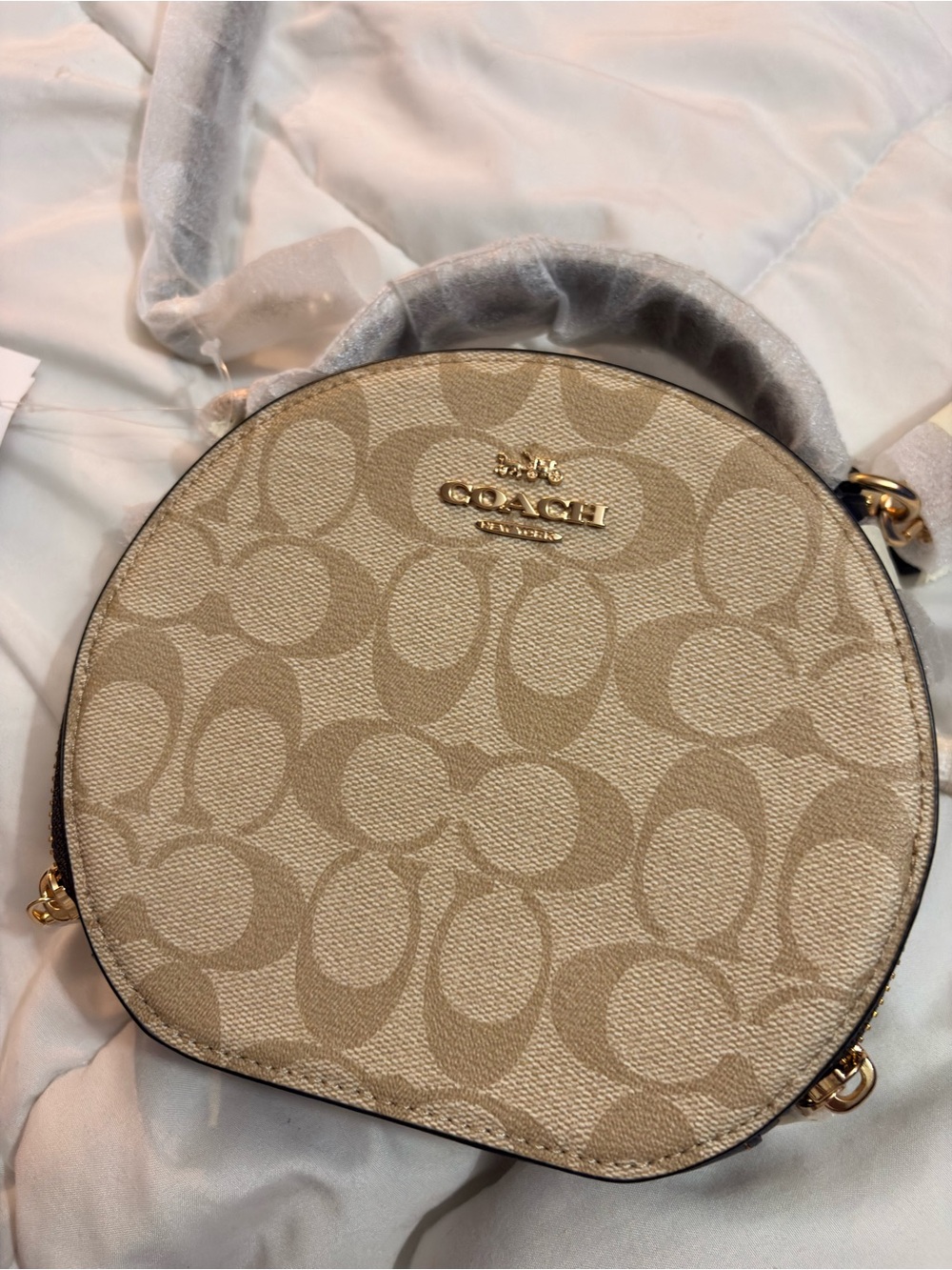 Coach Crossbody Bag  Signature Canvas